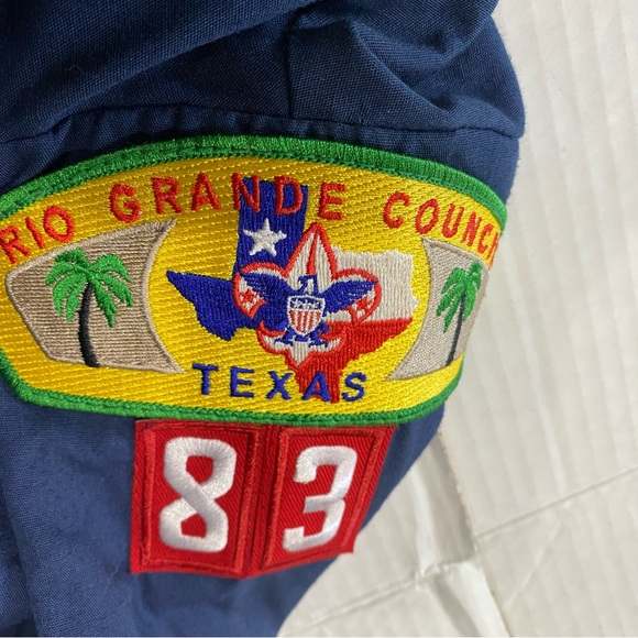 Boy Scouts Of America Blue Button Down Shirt Size Youth Large (14-16) - Picture 6 of 7